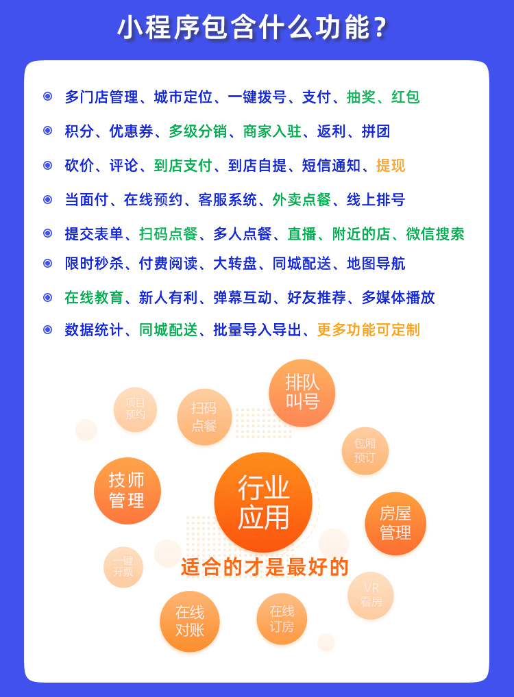 小程序开发服务示意图